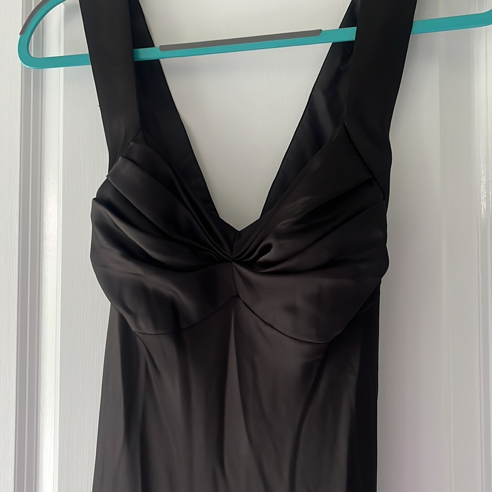 Calvin Klein size 4 floor length black dress